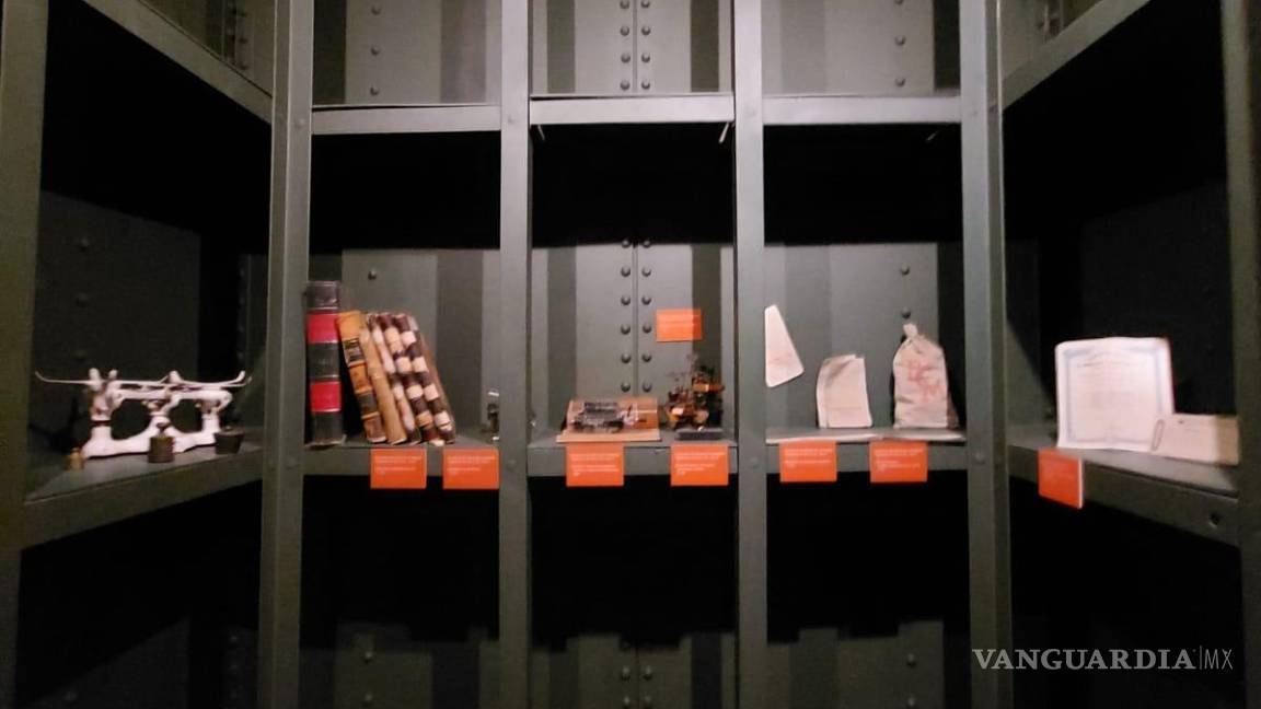 $!Interior del museo del Banco Purcell, en la calle Miguel Hidalgo.