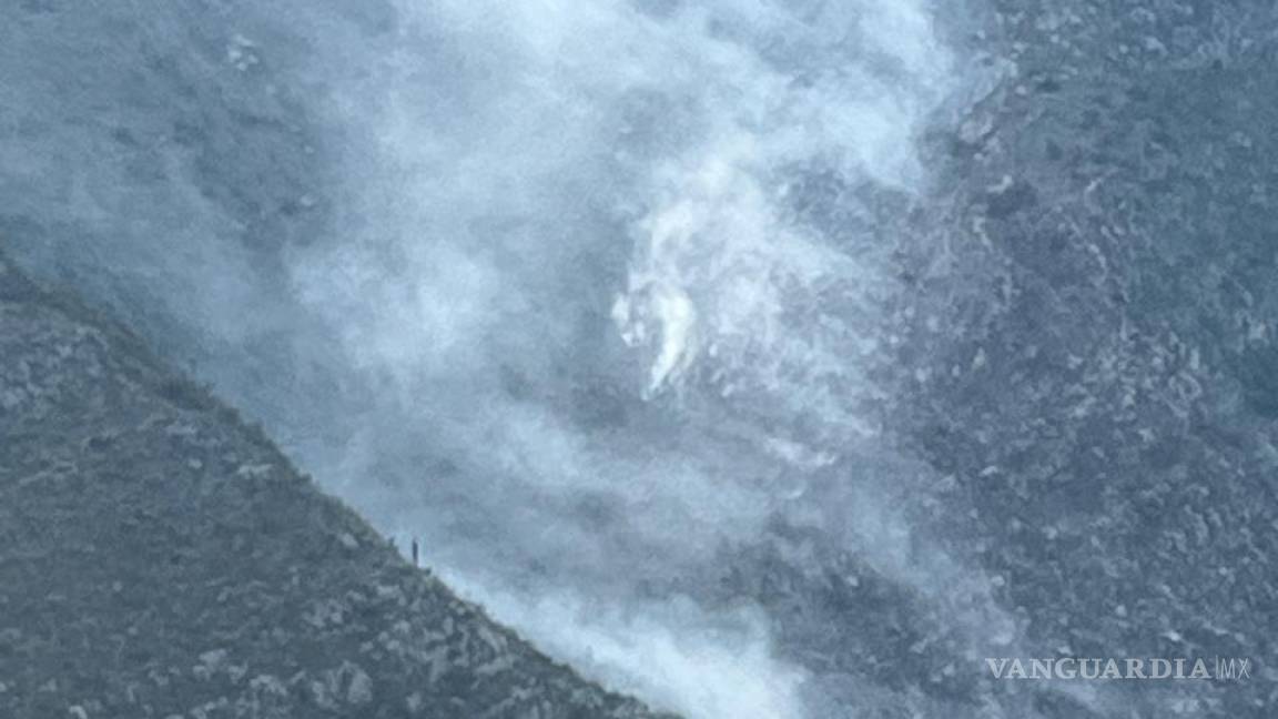 Logran liquidar incendio forestal en la sierra de Galeana, Nuevo León