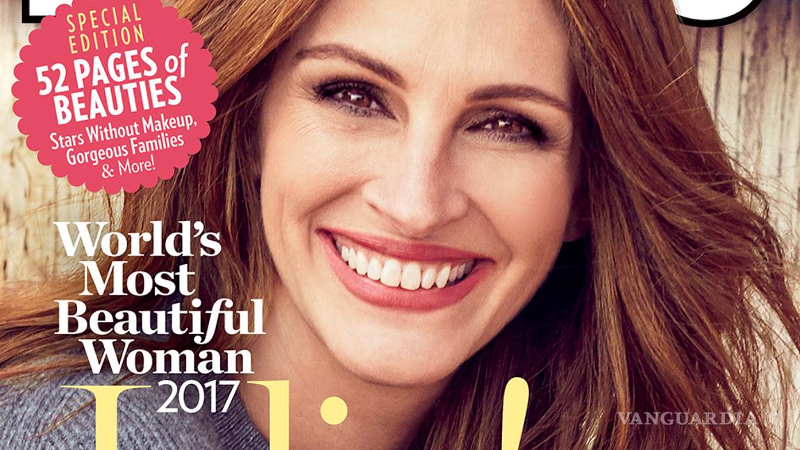 $!Julia Roberts, la más bella del mundo