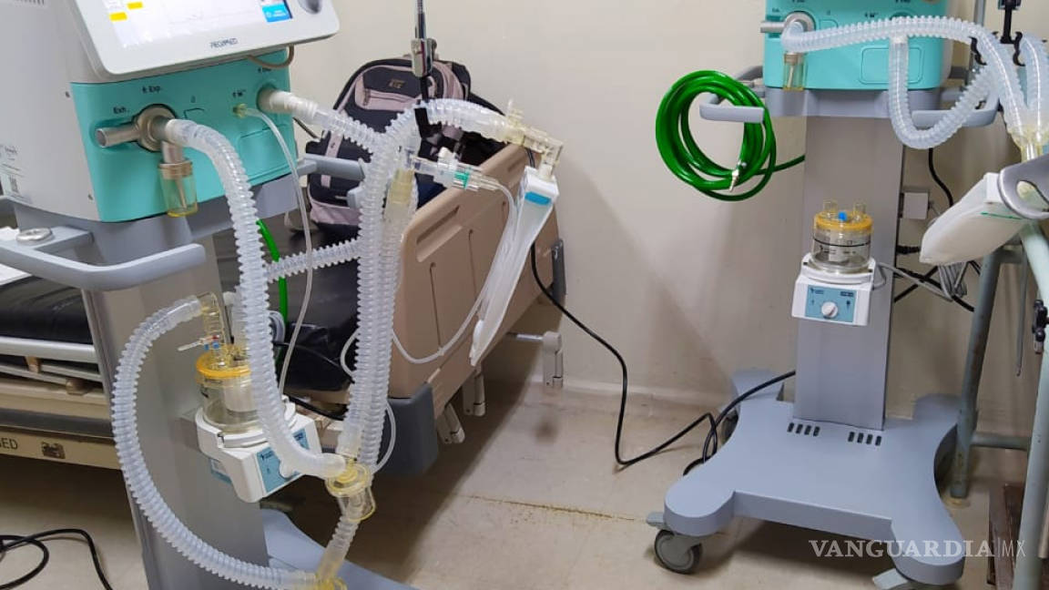 Llegan dos nuevos respiradores a clínica del ISSSTE Monclova