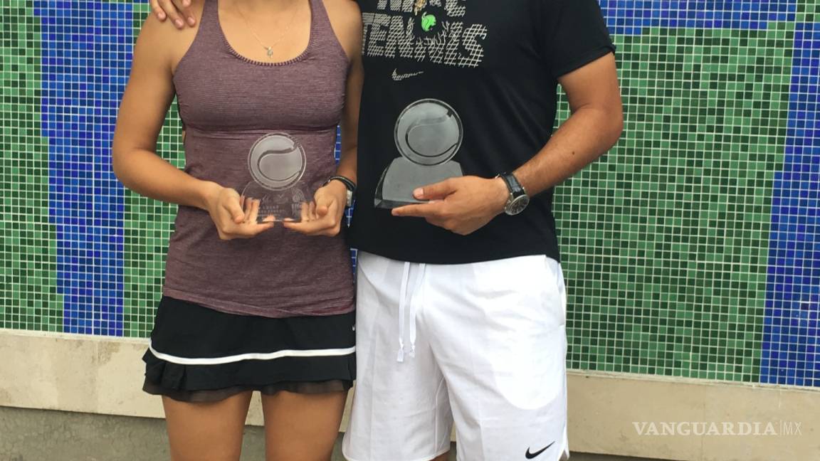 Mario De León y Luisa Guerra Castilla brillan en Torneo Abierto de Tenis del Club Campestre de Monterrey