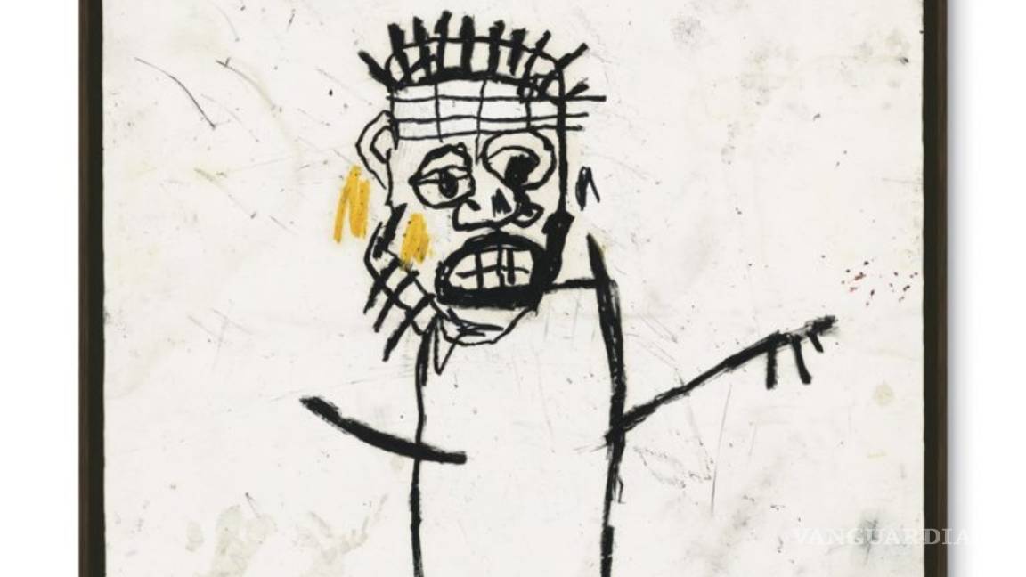 $!Subastarán un autorretrato de Basquiat de la colección del bajista de U2