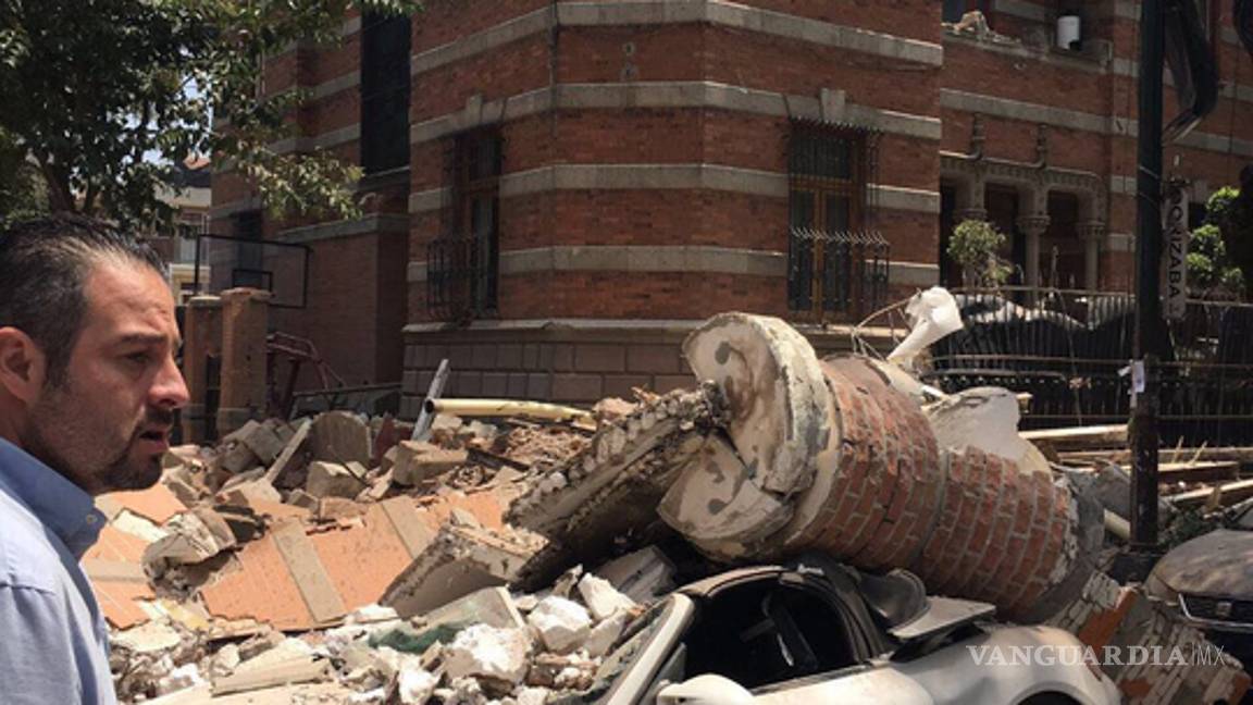 $!Fotos del desastre que dejó el sismo en la Ciudad de México