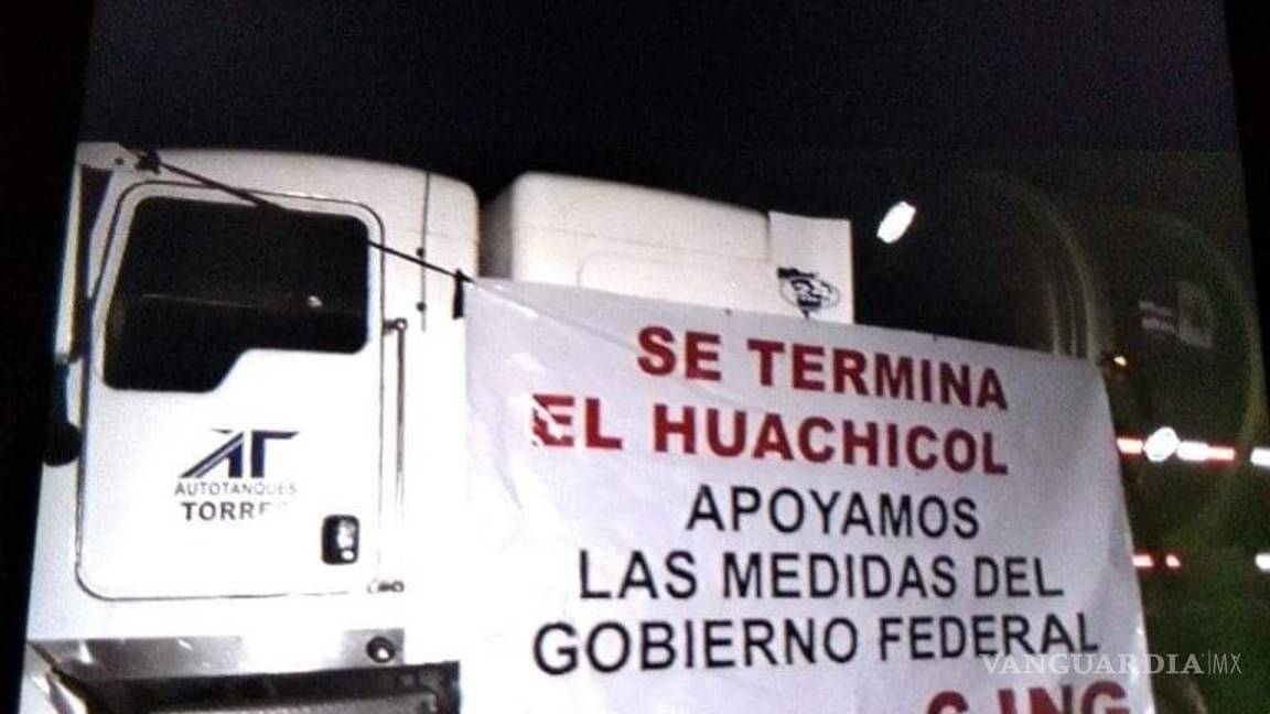 $!“Se termina el huachicol, apoyamos medidas del gobierno, atentamente Cártel Jalisco Nueva Generación”