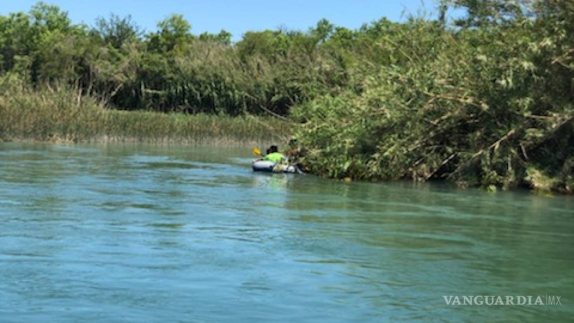 Rescatan de morir ahogada en el rio Bravo a niña de 3 años; la intentaban cruzar a EU