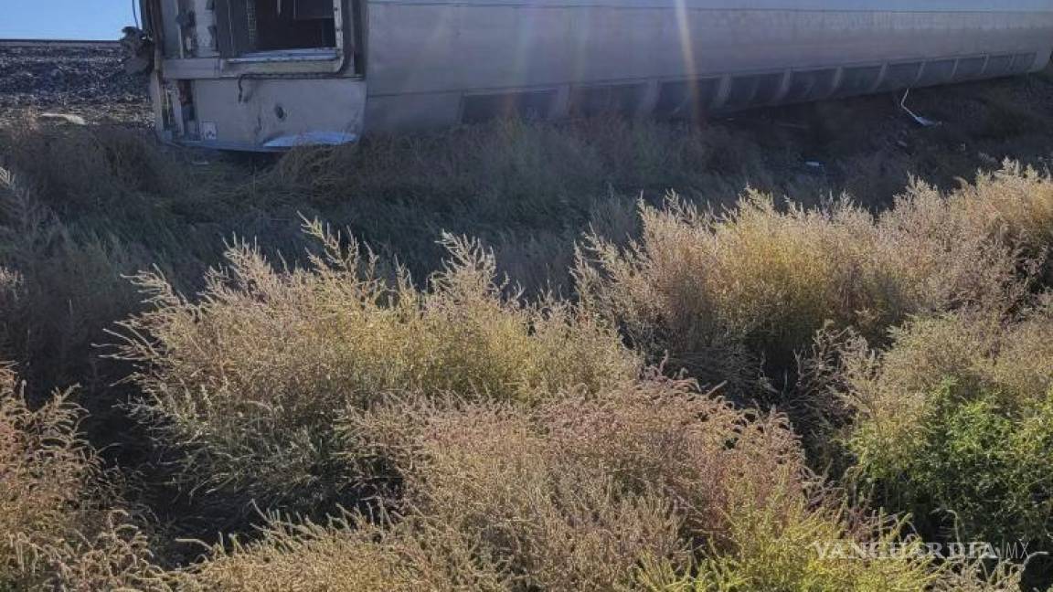 $!En esta foto facilitada por Kimberly Fossen se ve un tren de Amtrak descarrilado en el centro norte de Montana.