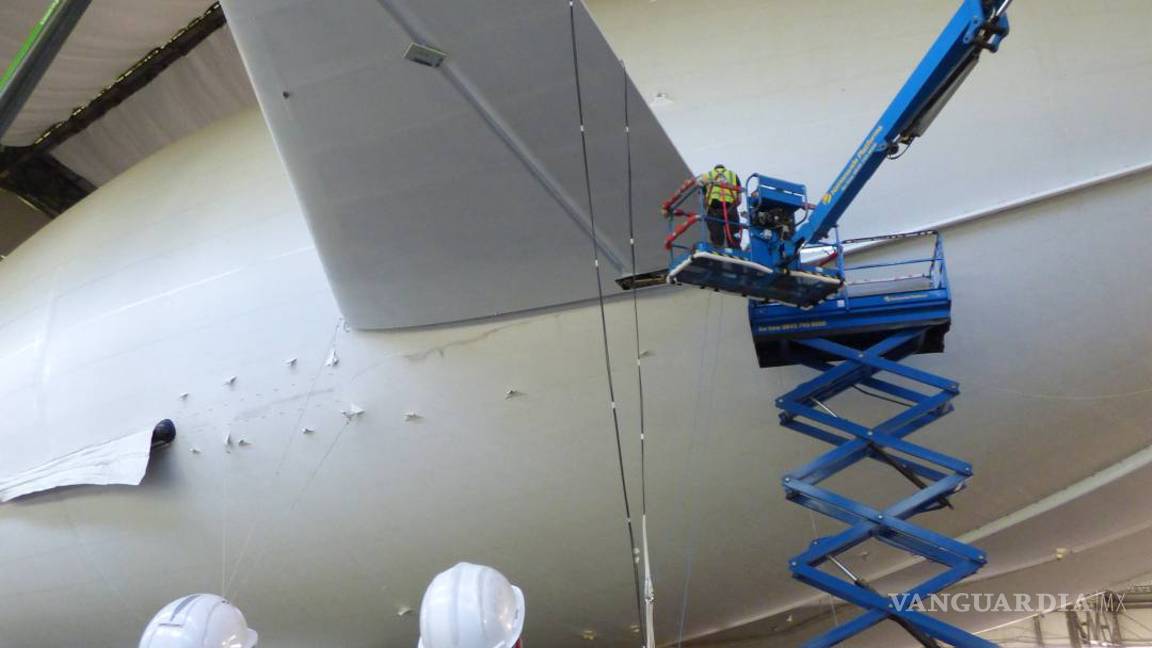 $!Airlander, la aeronave más grande y ecológica