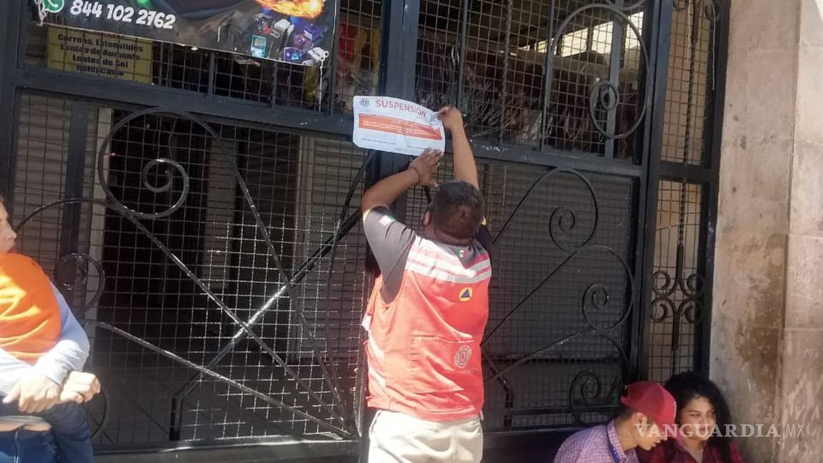 $!Clausuran el Mercado Nuevo Saltillo, por violar protocolos para COVID-19