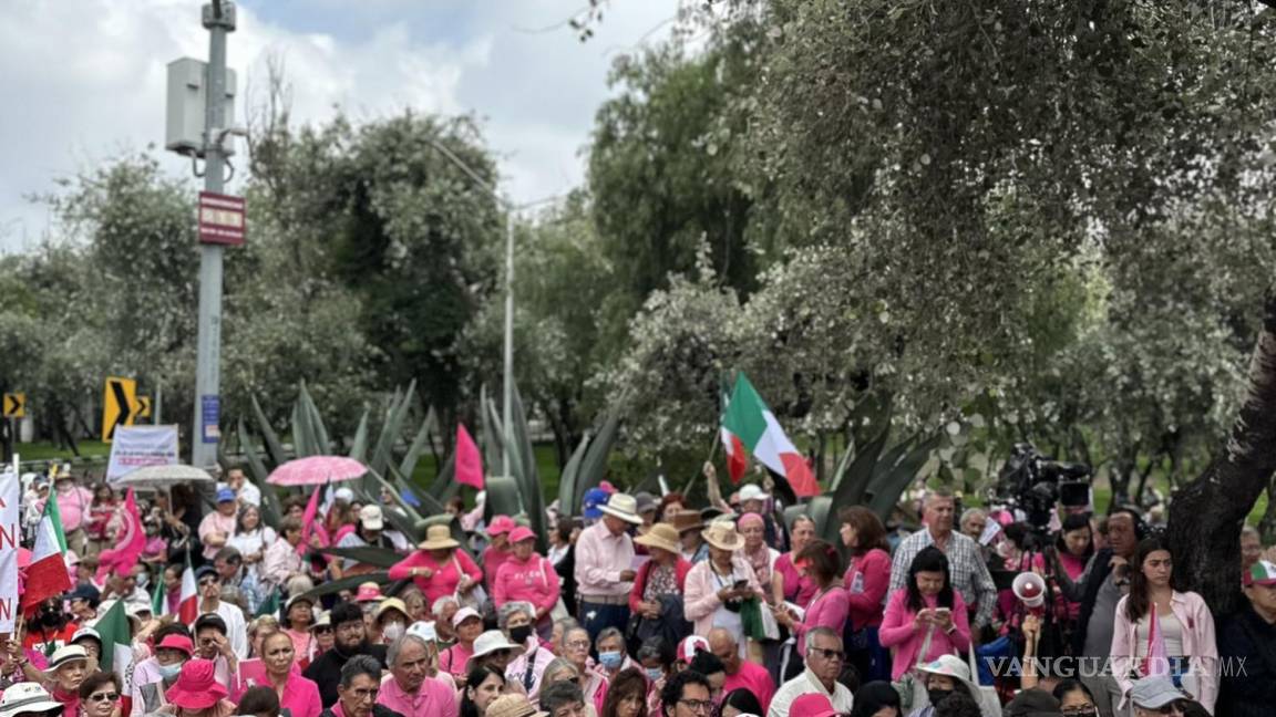 Marcha Frente Cívico Nacional en contra de la sobrerrepresentación