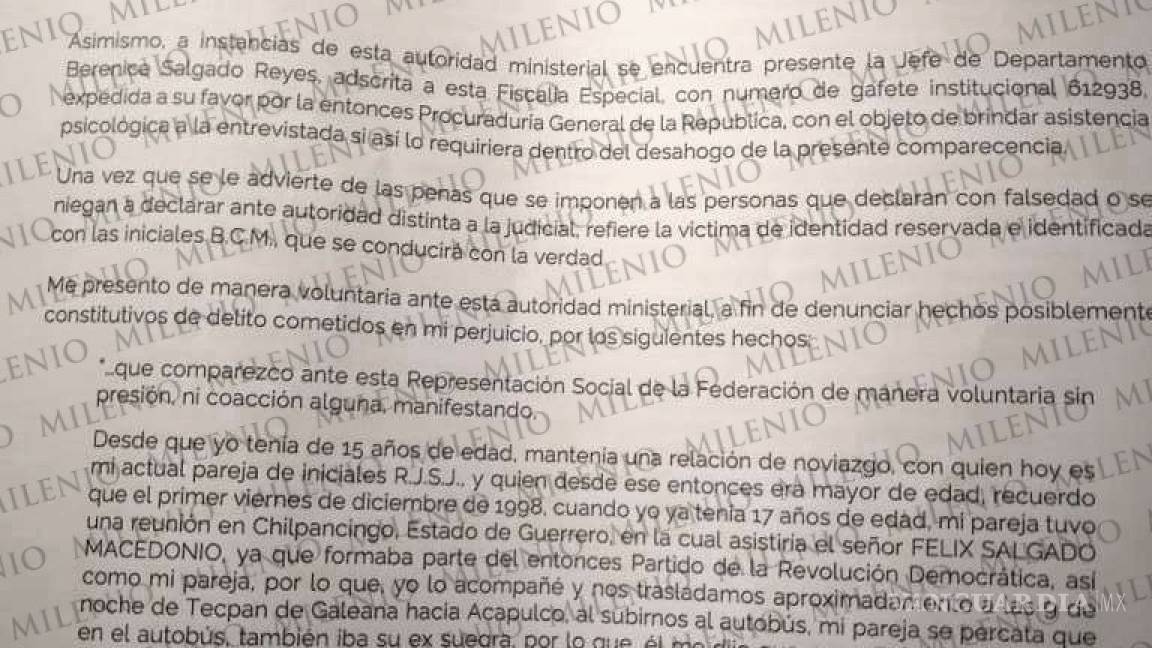 $!Abren carpeta de investigación contra Félix Salgado Macedonio por supuesto abuso sexual