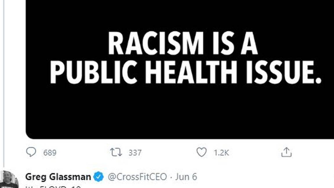 $!Greg Glassman, creador del CrossFit, se burla de muerte de George Floyd y pierde patrocinadores
