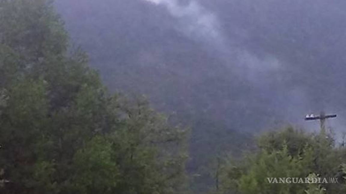 Reportan incendio en la Sierra de Arteaga
