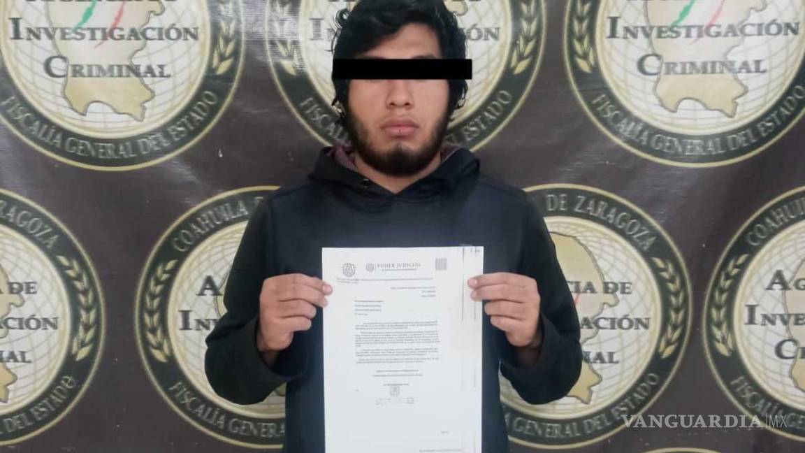 $!El padre de la menor María Belem fue trasladado al Cereso varonil de Piedras Negras por el delito de feminicidio. AIC Coahuila.