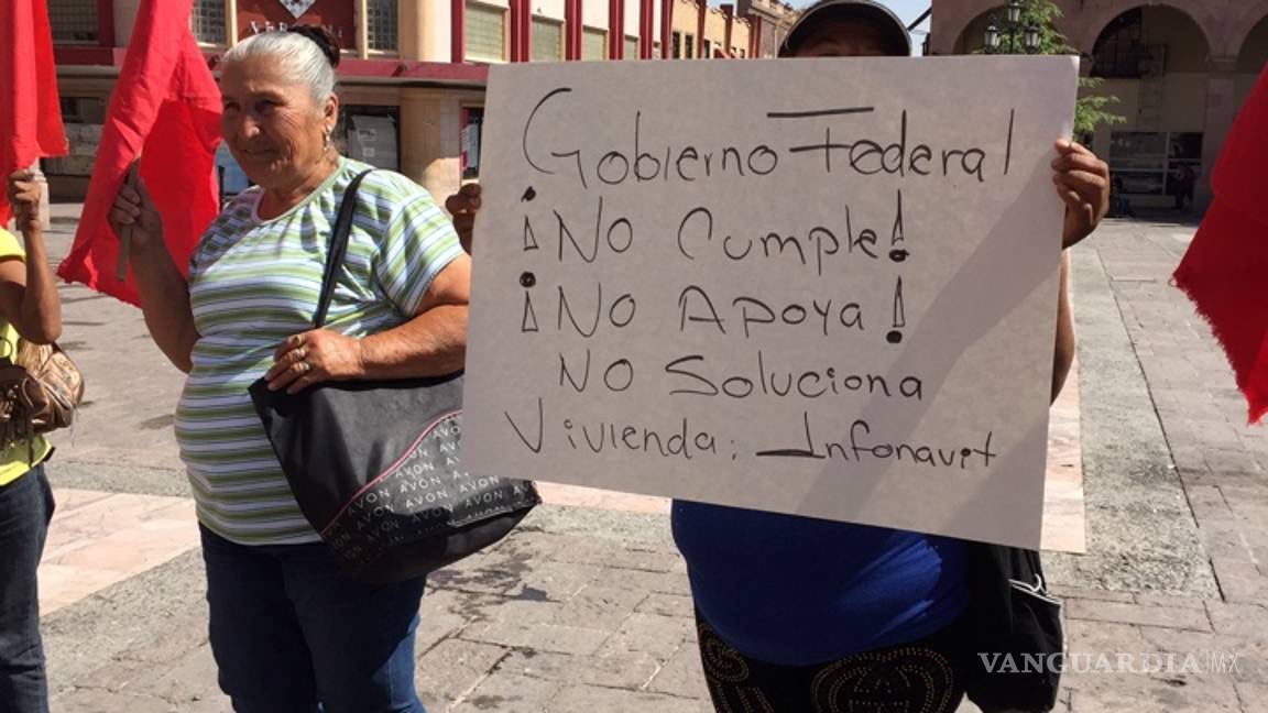 $!Exigen freno a los desalojos de posesionarios de INFONAVIT en Coahuila