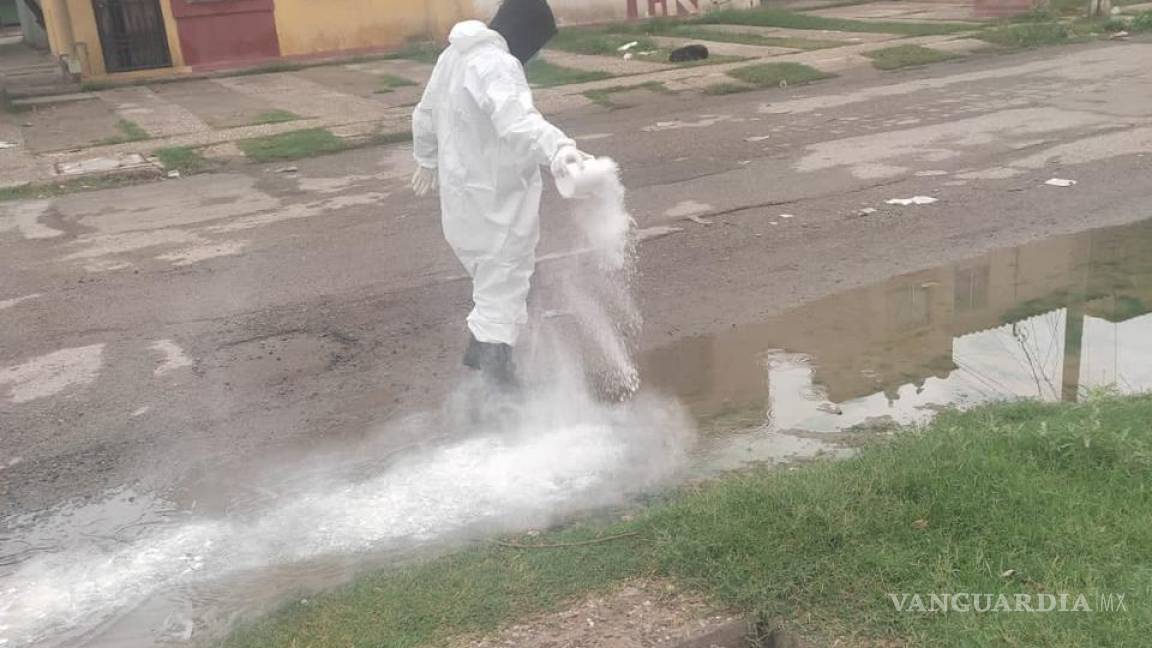 Después de las lluvias intensifican acciones contra mosquitos en Torreón