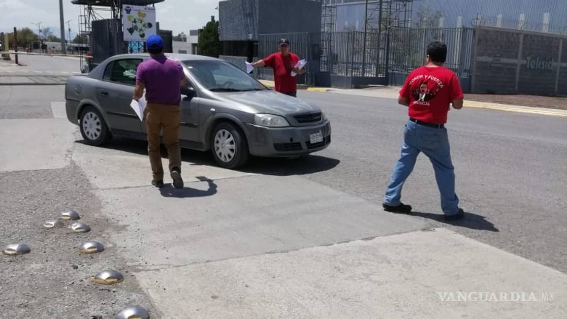 $!Sindicato de Gomez Urrutia se compromete a apoyar a trabajadores de Teksid y reintegrar a los despedidos