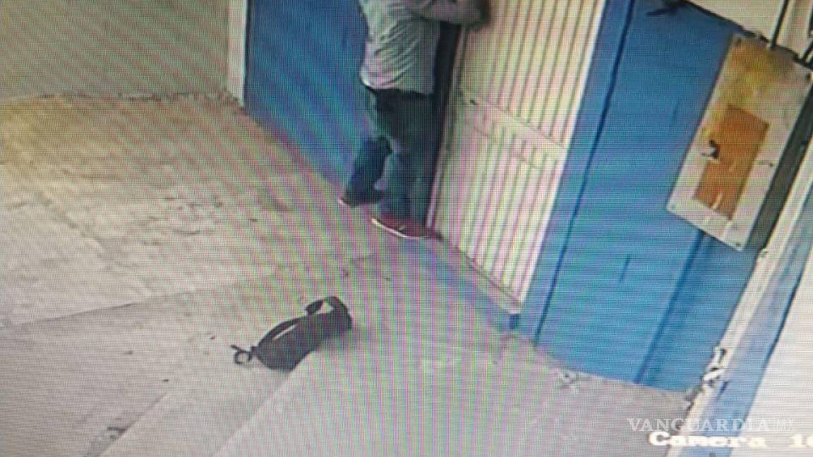 Vuelven a robar escuela al sur de Saltillo; cámaras de vigilancia captan al supuesto ladrón (Video)