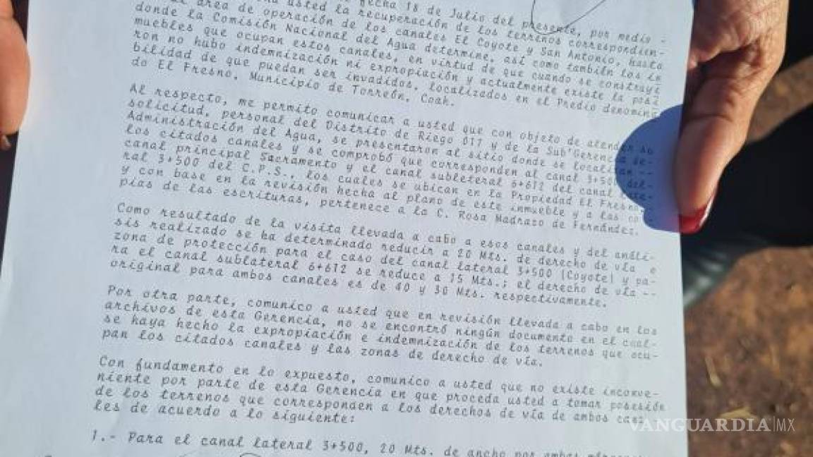 Demanda a Zermeño por invasión de terreno