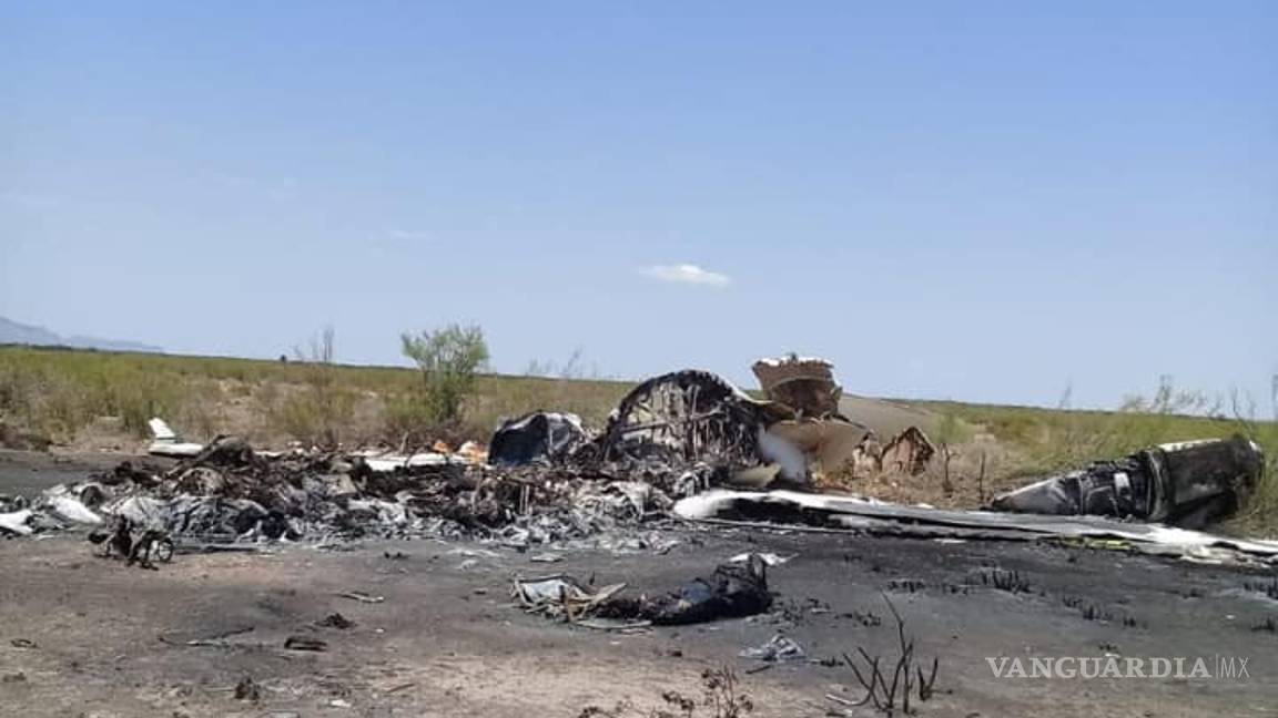 $!Seguridad Aérea de Estados Unidos investiga avionazo en Coahuila