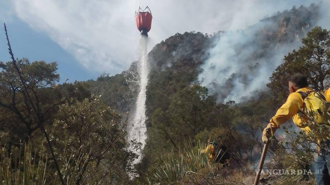$!Los trabajos de combate al incendio en San José de los Nuncio continuarán el día de mañana