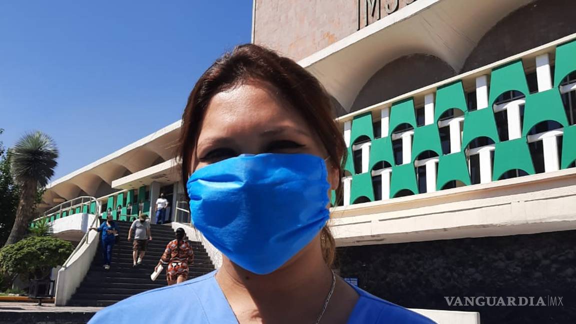 $!Enfermera de Monclova que fue contagiada de COVID-19 en la clínica 7 dona su plasma para salvar vidas