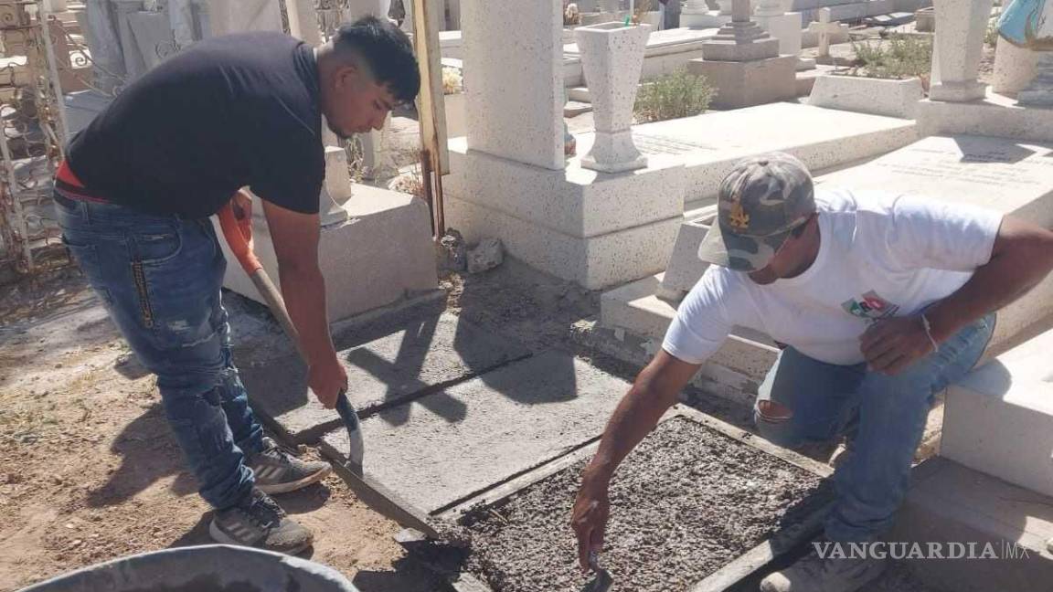 En modo previsor, Torreón refuerza mantenimiento en panteones previo al Día de la Madre