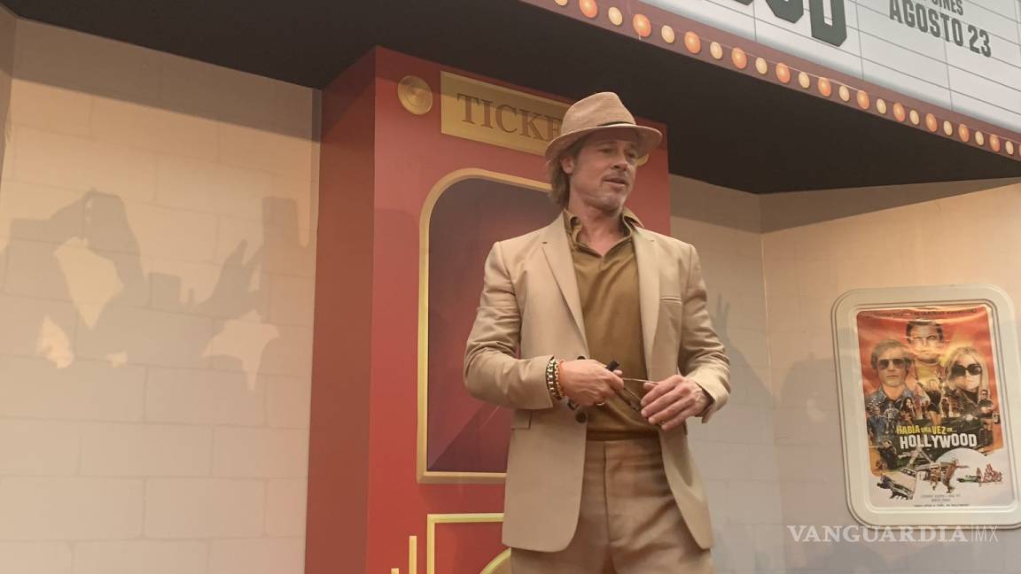 ¡Brad Pitt está en México! Promociona la cinta de Tarantino, 'Once Upon a Time in Hollywood'