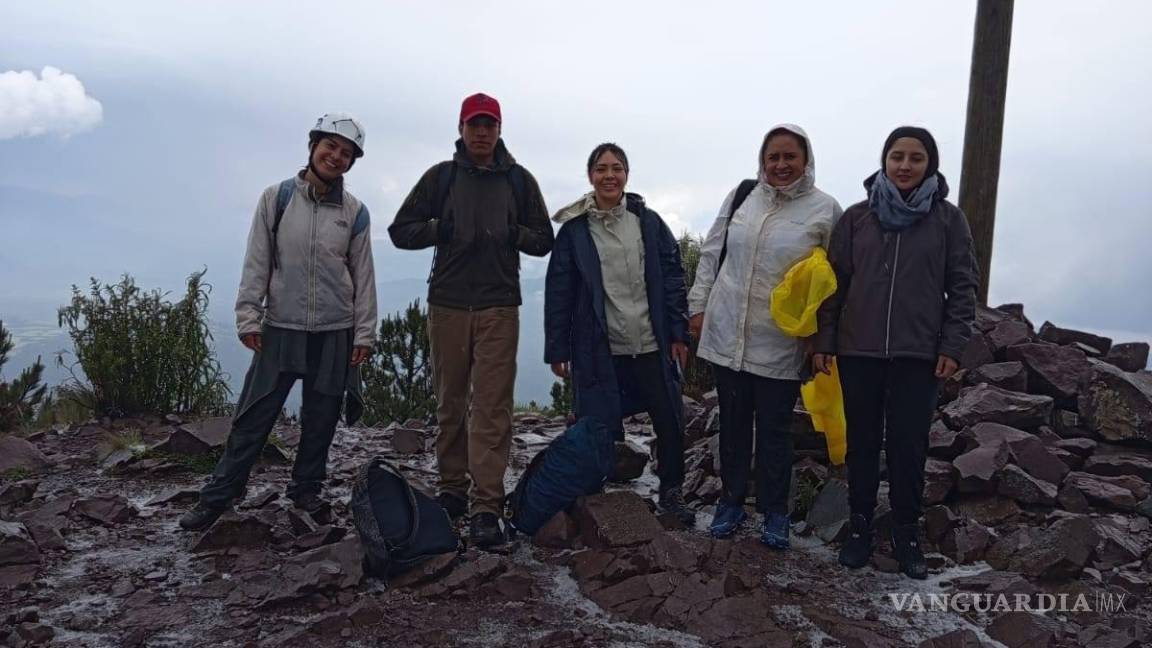$!Última foto de Ana Ameli junto a un grupo de senderisatas