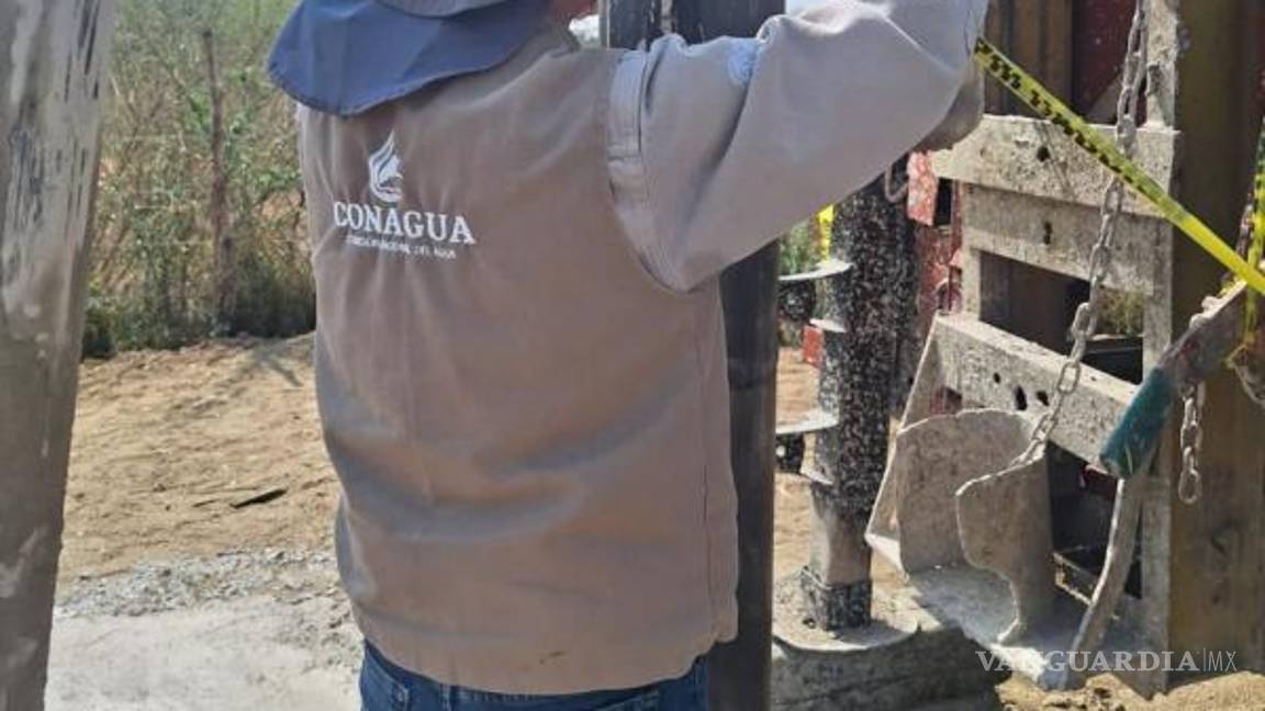 $!Clausura Conagua cuatro pozos de agua ilegales, en Nuevo León