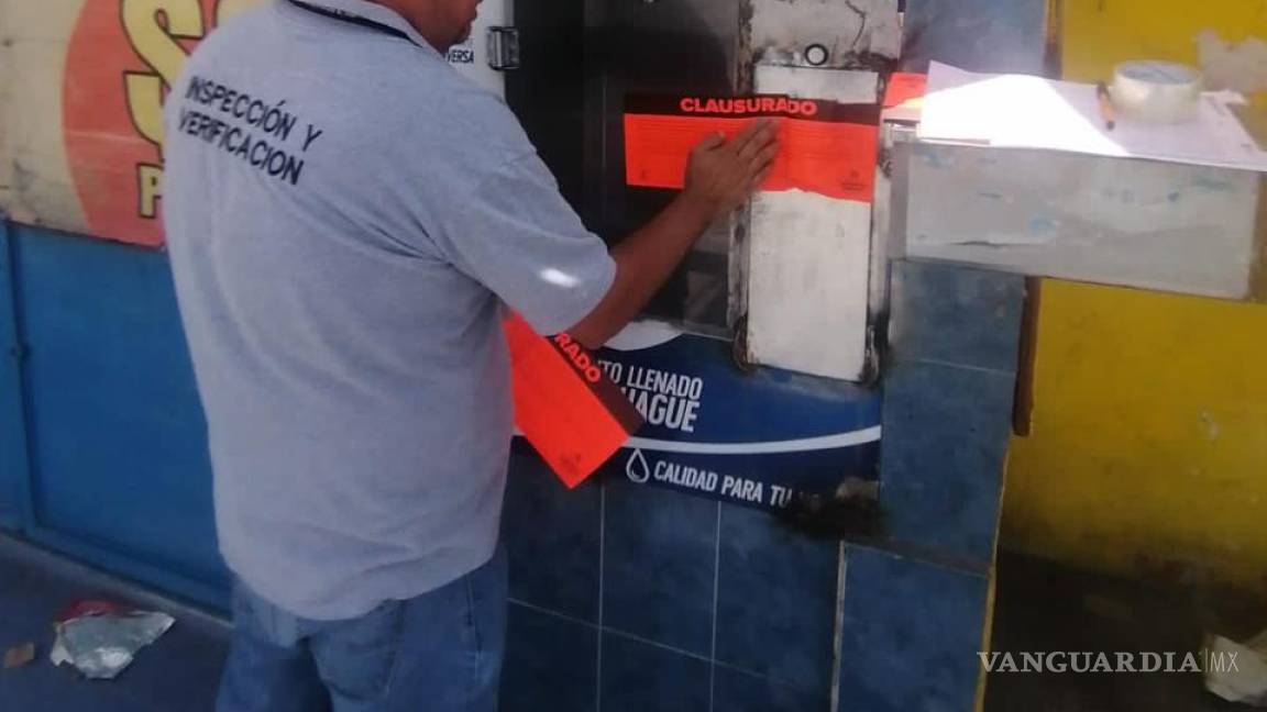 Clausuran dos negocios de agua purificada en Torreón; seguirán revisiones