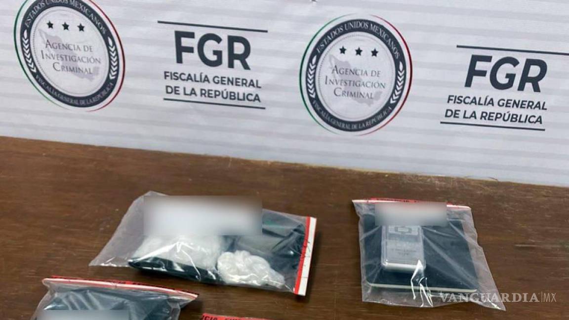 Detienen a pareja por posesión de narcóticos tras cateo de la FGR en Piedras Negras