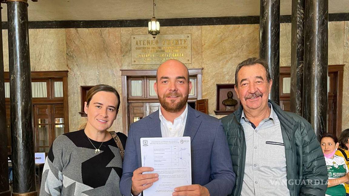 Saltillo: es electo Josué Garza Carrales como director del Ateneo Fuente