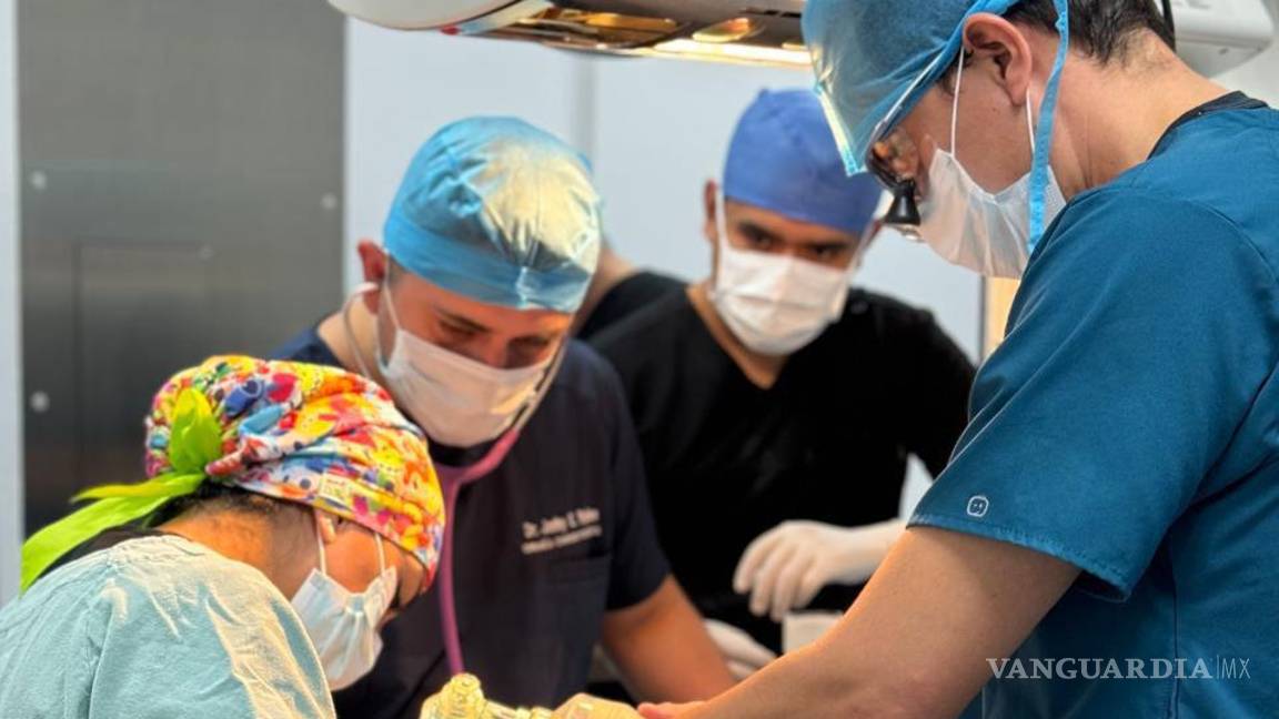 $!El Gobierno del Estado resaltó la capacidad mostrada por los médicos que participaron en esta intervención.