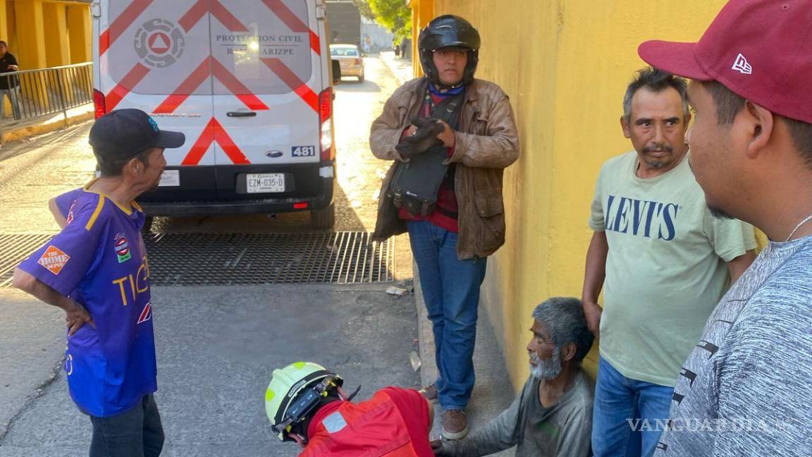 Hombre en situación de calle es atropellado en puente a desnivel de Ramos Arizpe