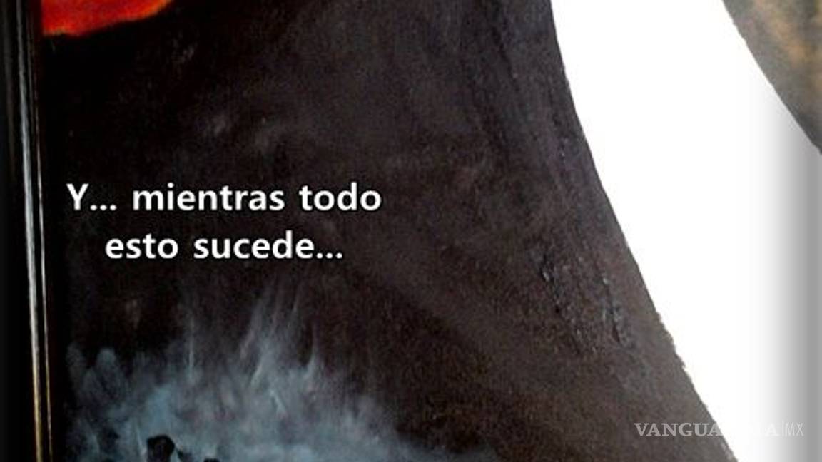 $!Maestro plasma los pesares de México en óleo de EPN