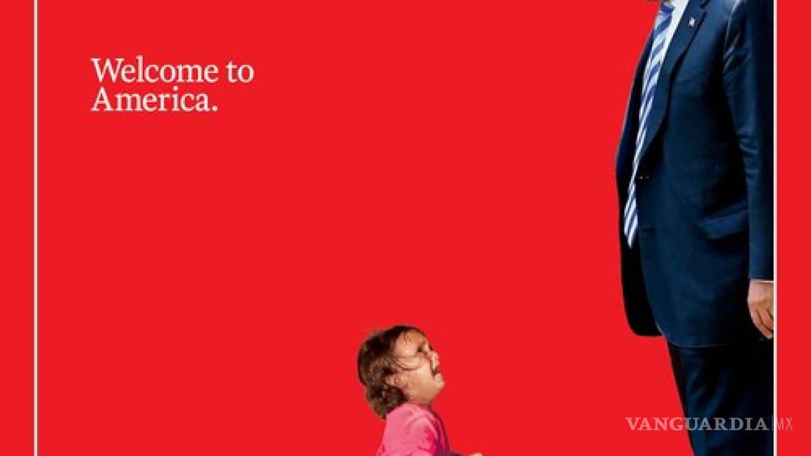 La historia detrás de la portada de Trump &quot;Bienvenido a América&quot; de TIME