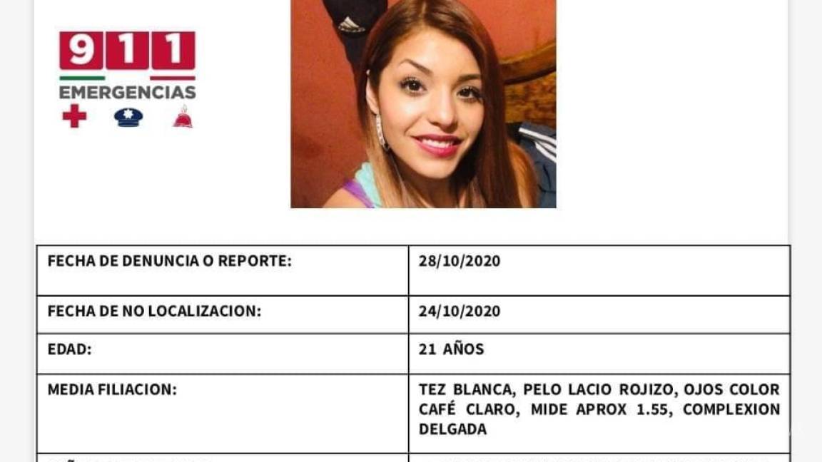 $!No aparece María Fernanda y desapareció una joven más en Saltillo
