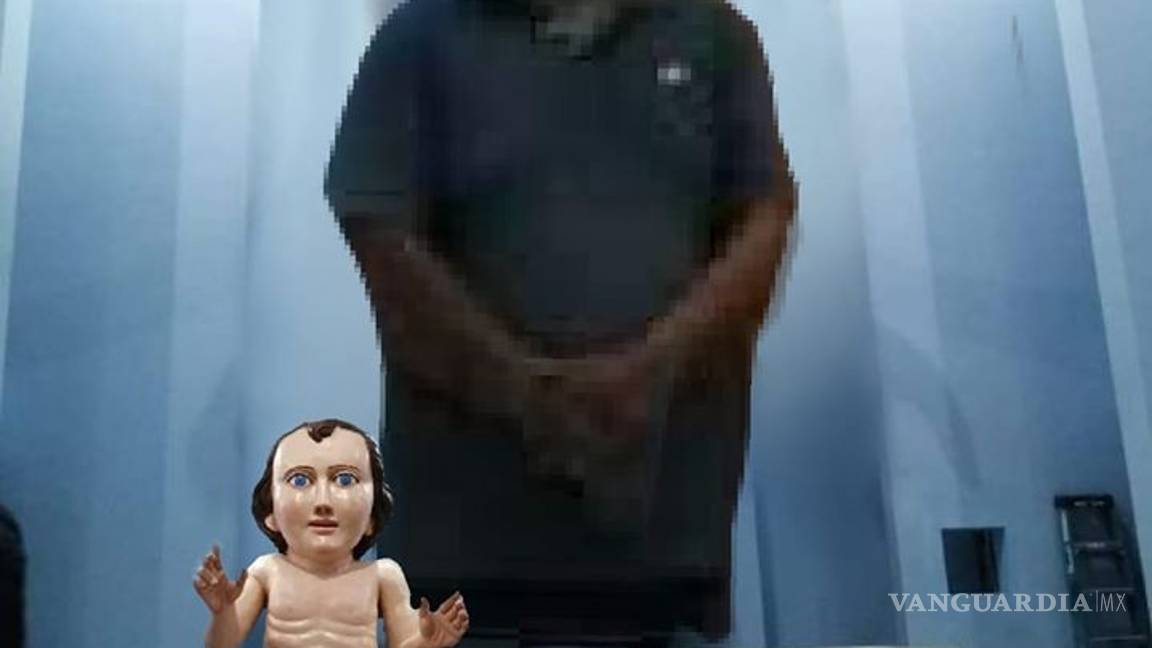 $!¿Ahora será el pasote perrón? Crean un Niño Dios gigante en Zacatecas y desata una ola de memes