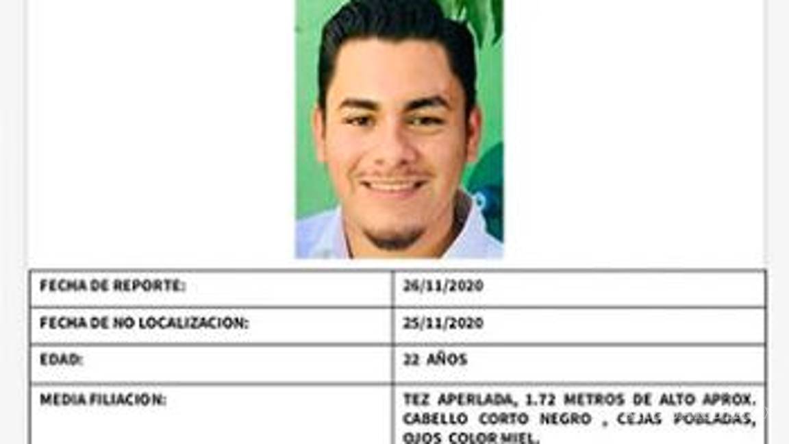 $!¡Max regresa!, claman en redes por enfermero desaparecido en Saltillo