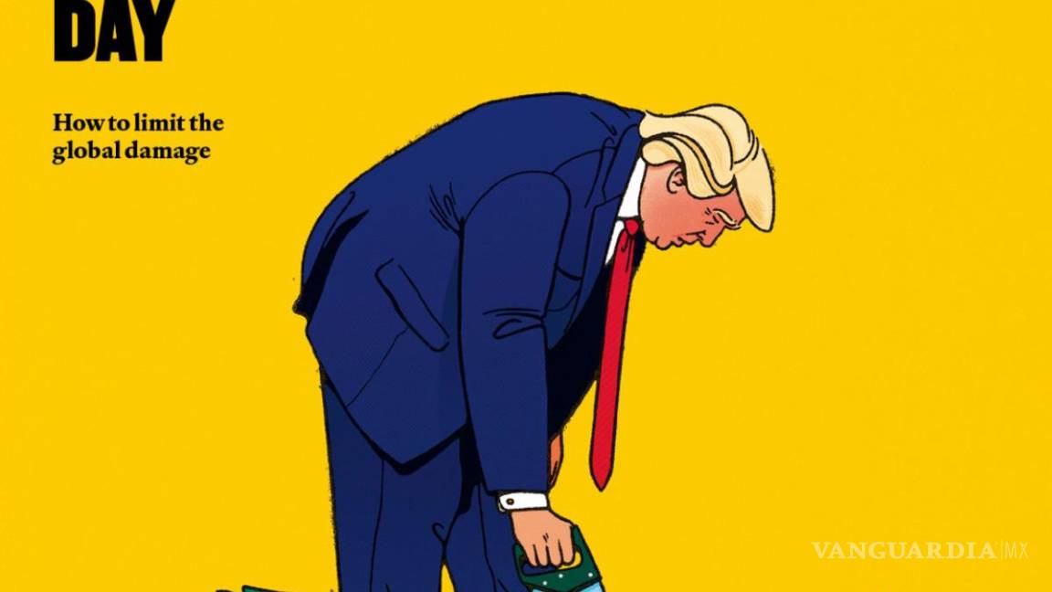 $!Exhibe The Economist aranceles ‘sin sentido’ de Donald Trump