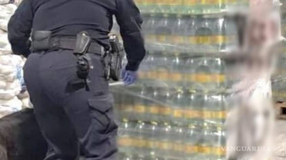 $!Autoridades en la frontera entre México y Estados Unidos detectaron un cargamento de botellas con etiquetas de agua mineral que contenían metanfetamina líquida, lo que desató una investigación criminal en ambos países.