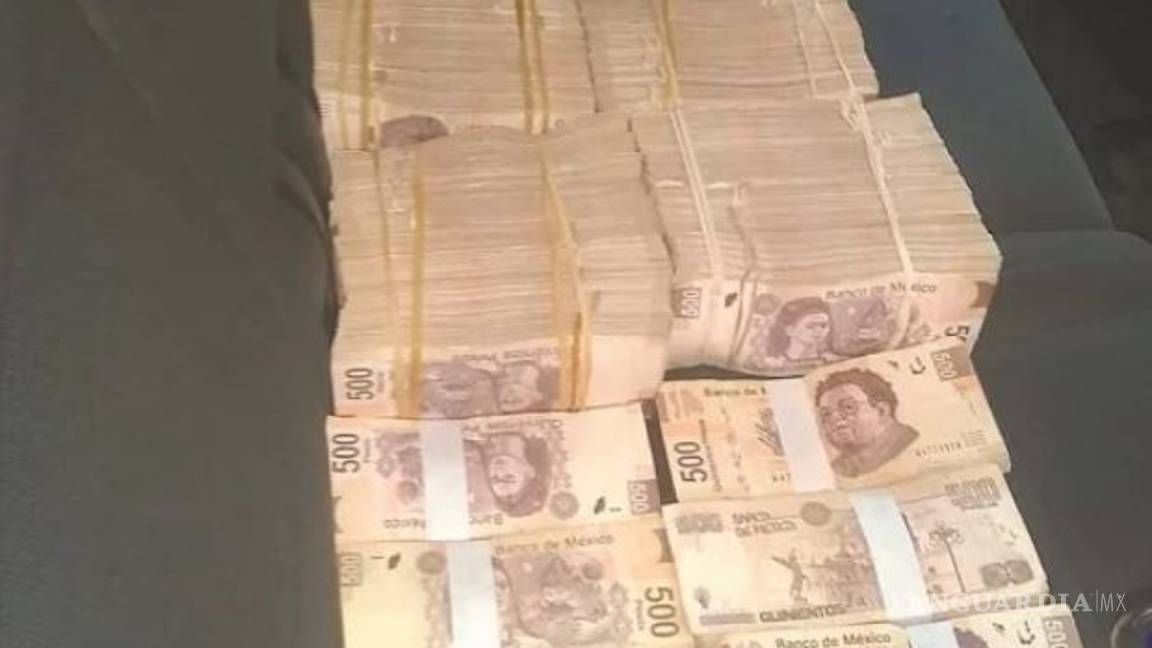 $!Detienen a pareja con 3.2 mdp en efectivo en la colonia Polanco, Ciudad de México