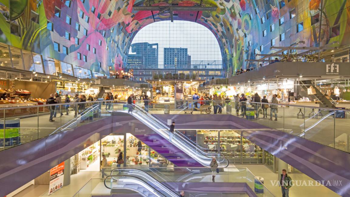 $!Market Hall de Rotterdam, el mejor centro comercial del siglo