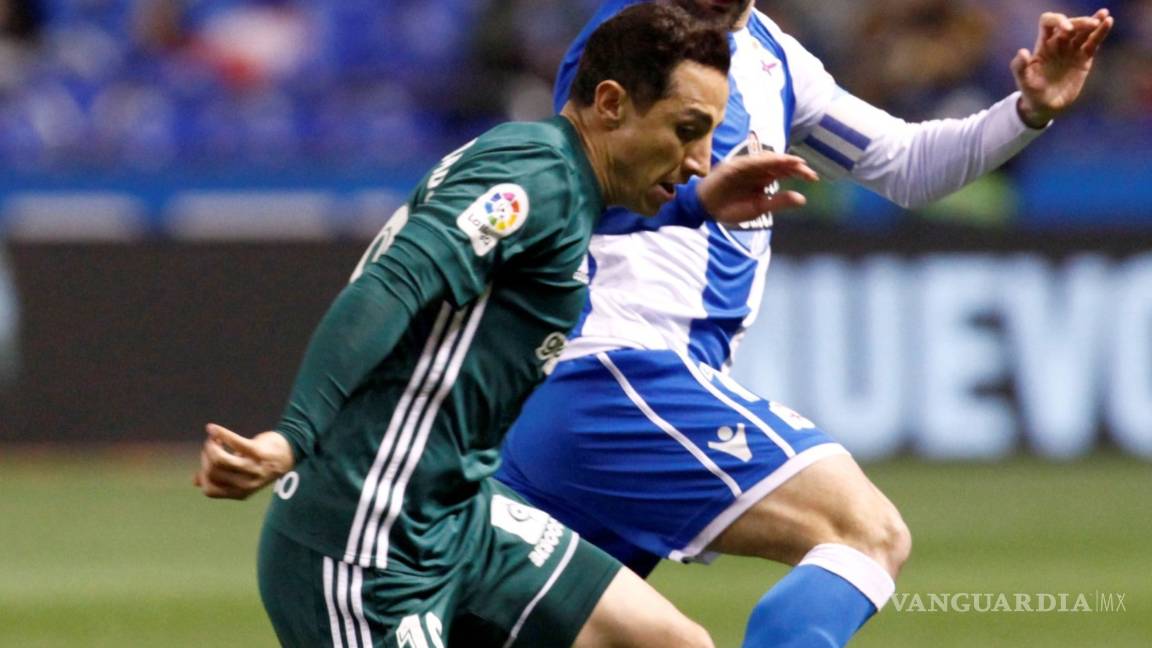 $!Real Betis gana ante La Coruña, pero pierde a Andrés Guardado