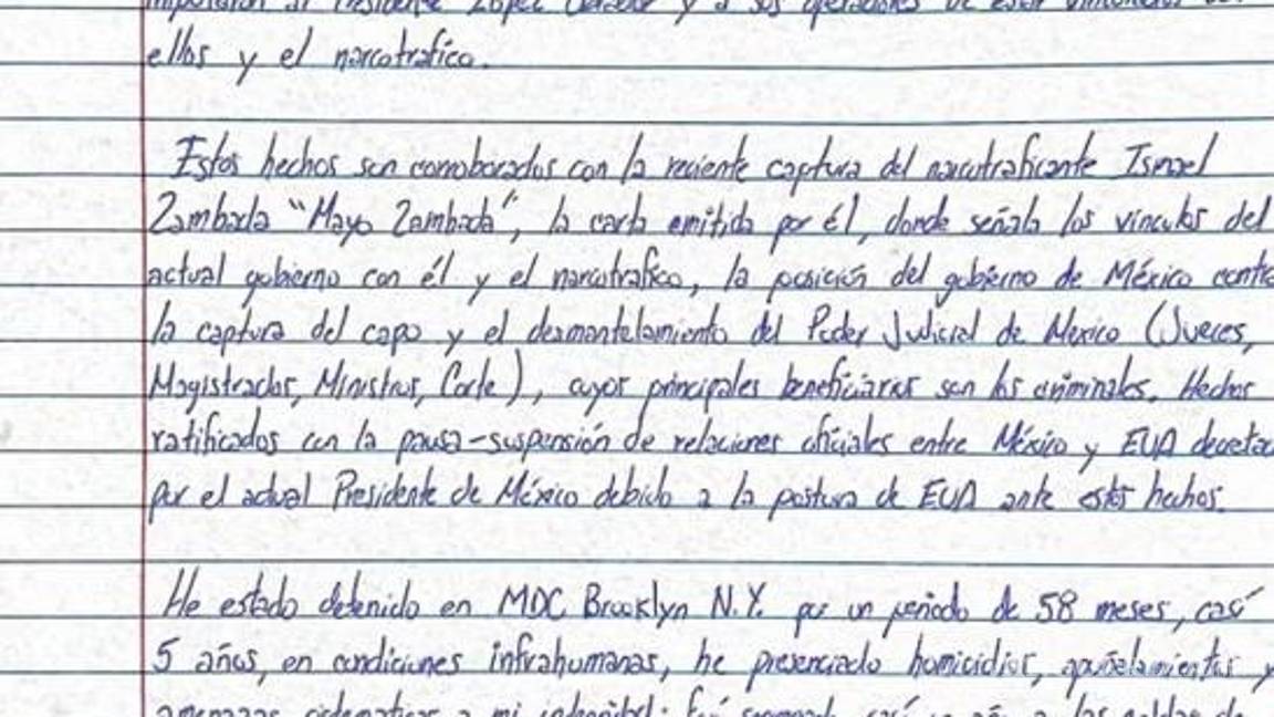$!Desde la cárcel García Luna afirma que hay audios de AMLO con narcos