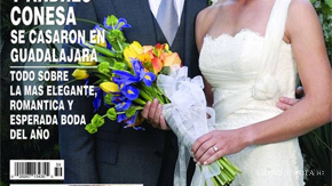 Boda de Lorena Ochoa, a portada de revista