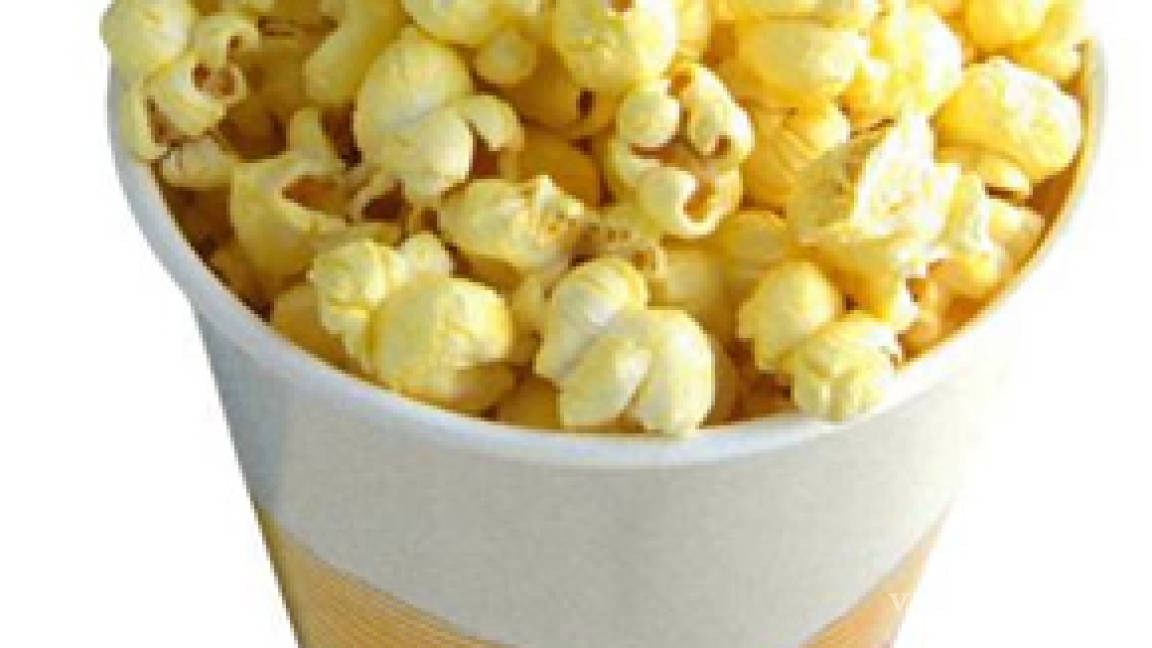 Advierten de grasa saturada en las palomitas de los cines