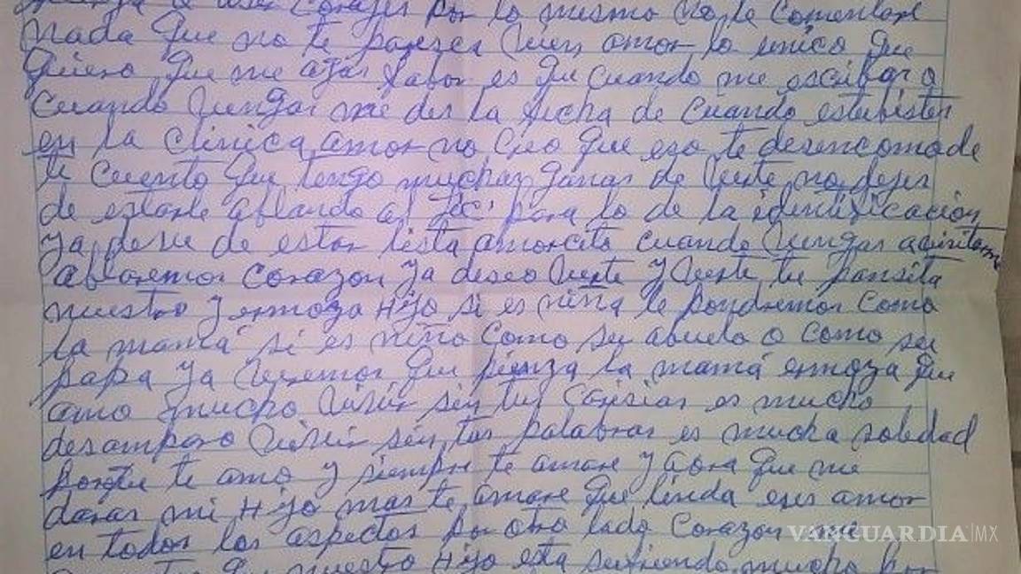 $!Revelan carta del Chapo a Lucero Sánchez durante juicio