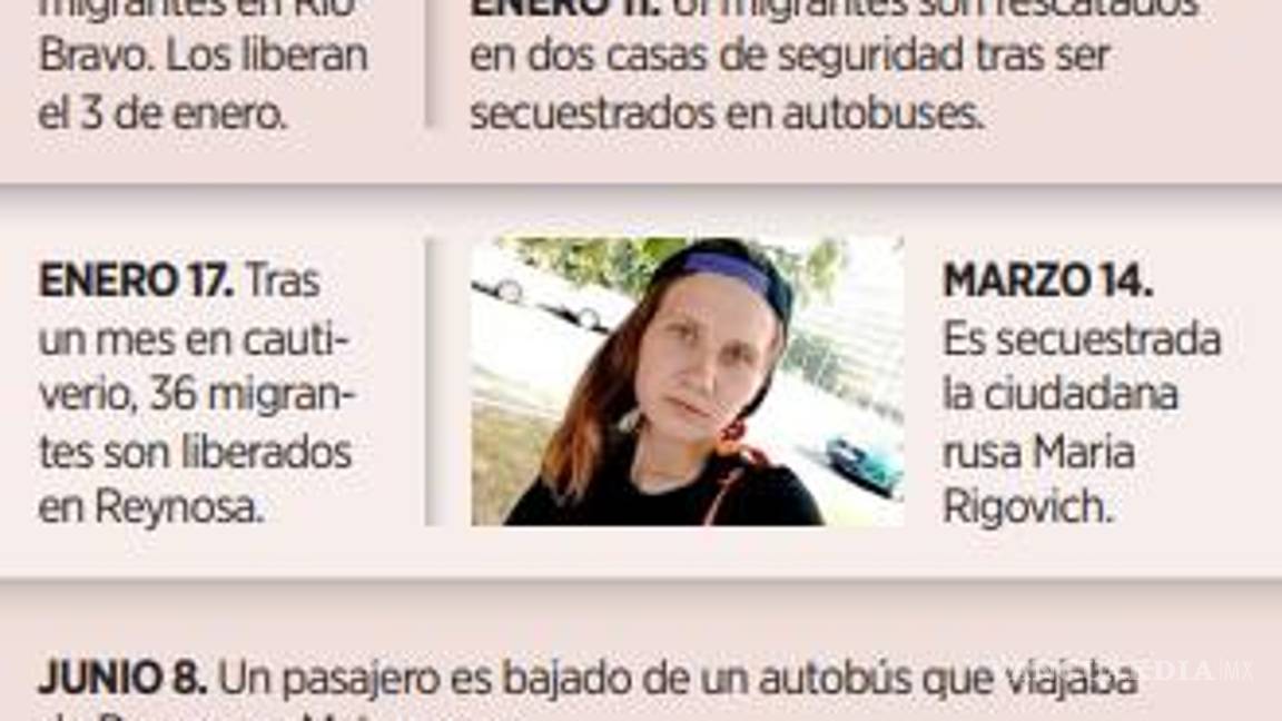 $!Alerta EU sobre plagio de personas en autobuses que recorren el tramo carretero Reynosa-Matamoros