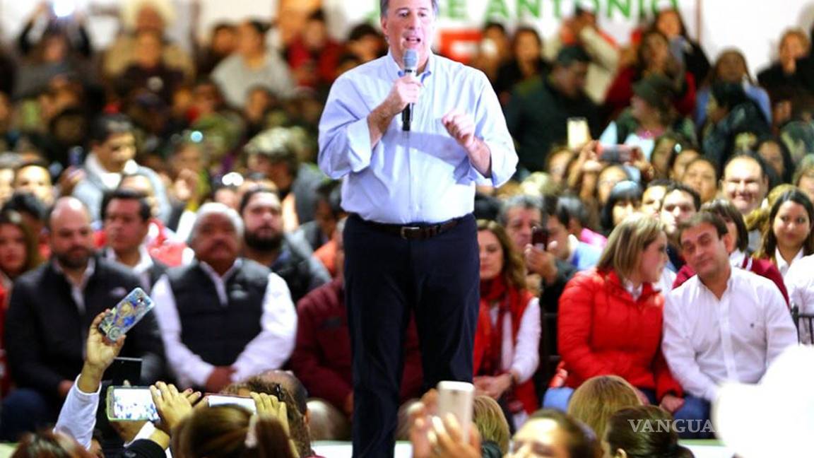 $!'Las calles son para los ciudadanos y las cárceles para los delincuentes', ratifica Meade en Saltillo